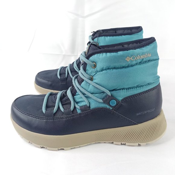 *SOLD* Columbia Womens Snow Boots 8.5 Slopeside Village Omni Heat Waterproof - Picture 3 of 11